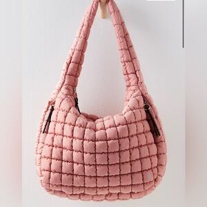 Pink Quilted Women's Bag